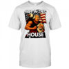 not in this house George Washington holding Karl Marx eagle flag shirt