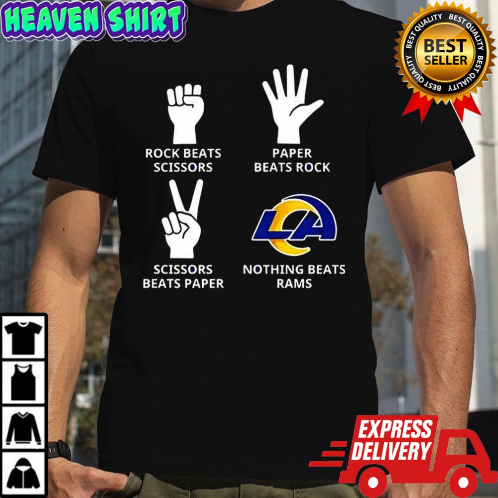 Nothing Beats Los Angeles Rams football logo shirt