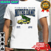 Notre Dame Fighting Irish football Christmas tree truck est 1842 Merry Christmas shirt