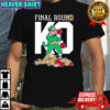 Notre Dame Fighting Irish Knock Out USC Trojans Final Round KO Boxing Mascot T-shirt