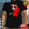 Novak Djokovic French Open tennis kiss trophy signature shirt