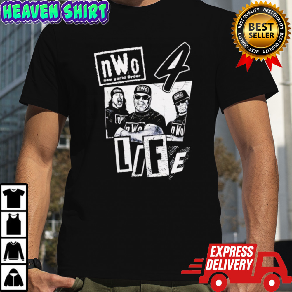 NWO 4 Life Hulk Hogan Kevin Nash Scott Hall shirt