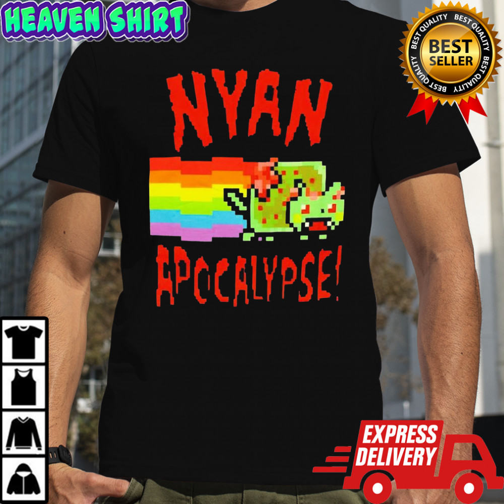 Nyan Cat Apocalypse art shirt
