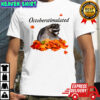 Octoberstimulated Raccoon autumn leaves shirt