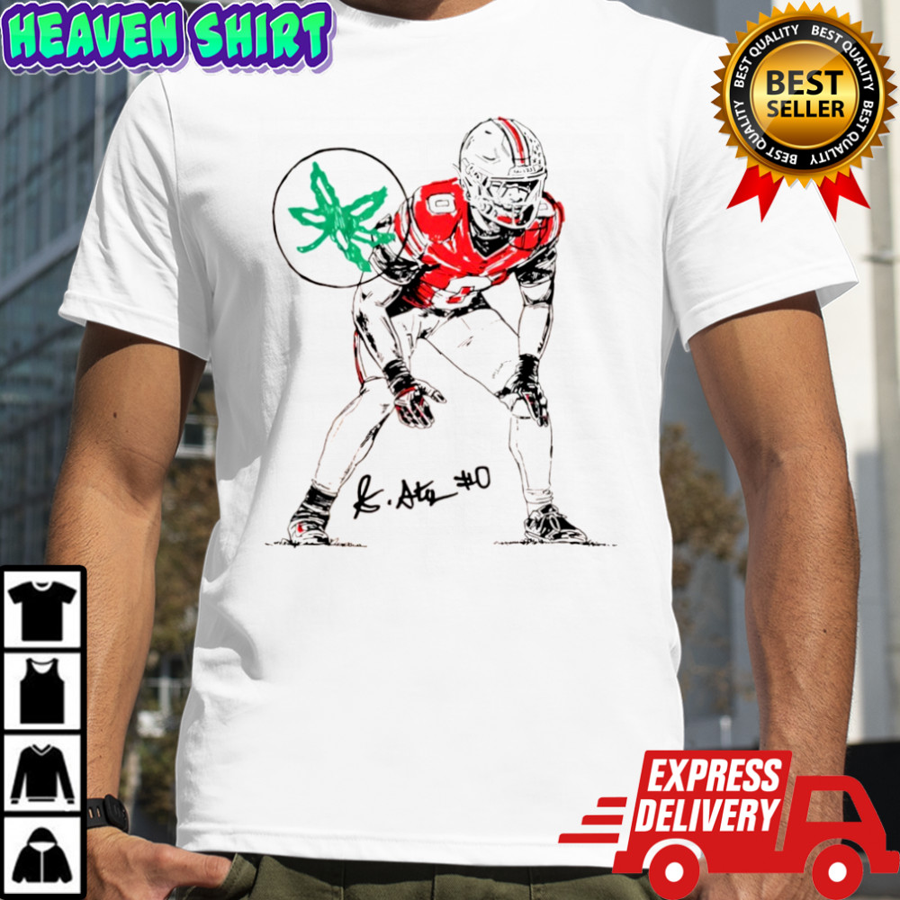 Ohio State Buckeyes #0 Sonny Styles shirt