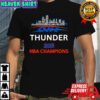 OKC Thunder NBA Champions 2025 t-shirt