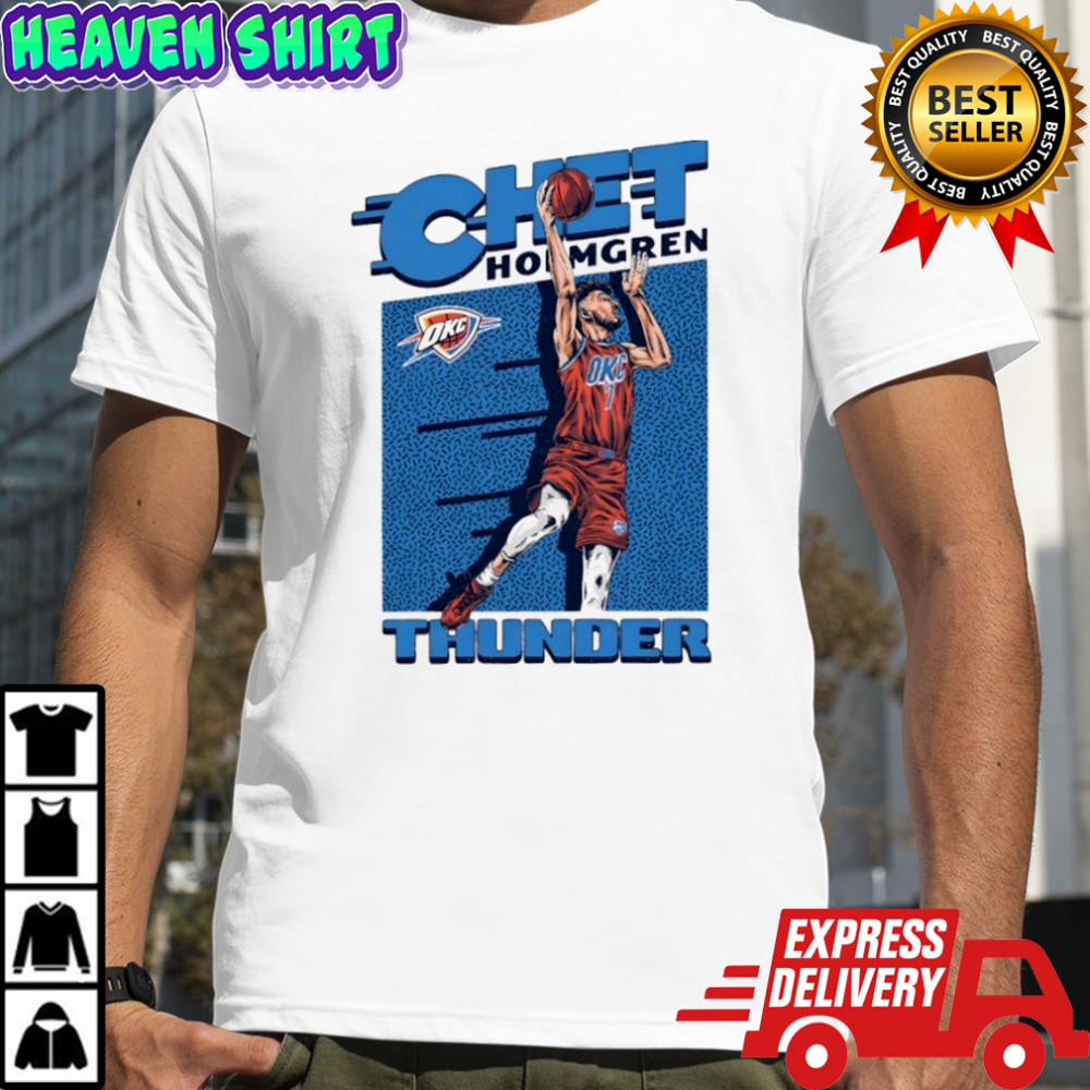 Oklahoma City Thunder Chet Holmgren Action shirt