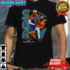 Oklahoma City Thunders Gilgeous Alexander Shai MVP graphic vintage Double-Sided T-shirt