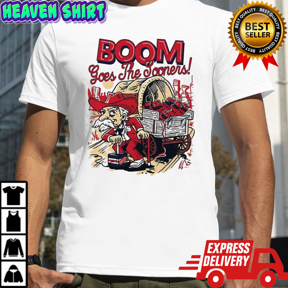 Oklahoma Sooners vs Ole Miss Rebels Boom goes the sooners shirt