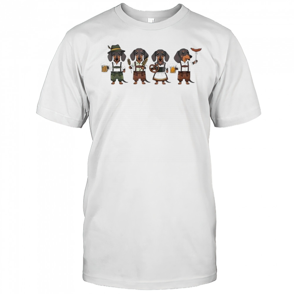 Oktoberfest Dachshund Cute Sausage Dog German shirt