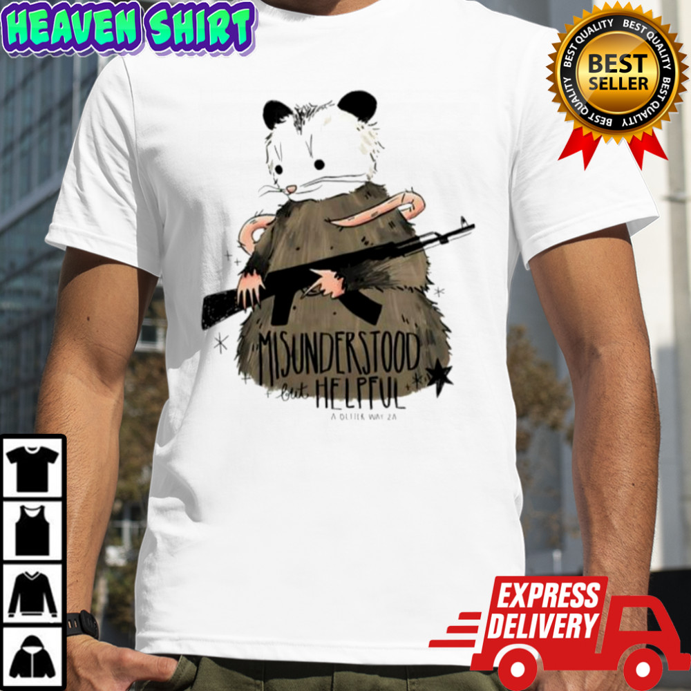Opossum Misunderstood But Helpful shirt