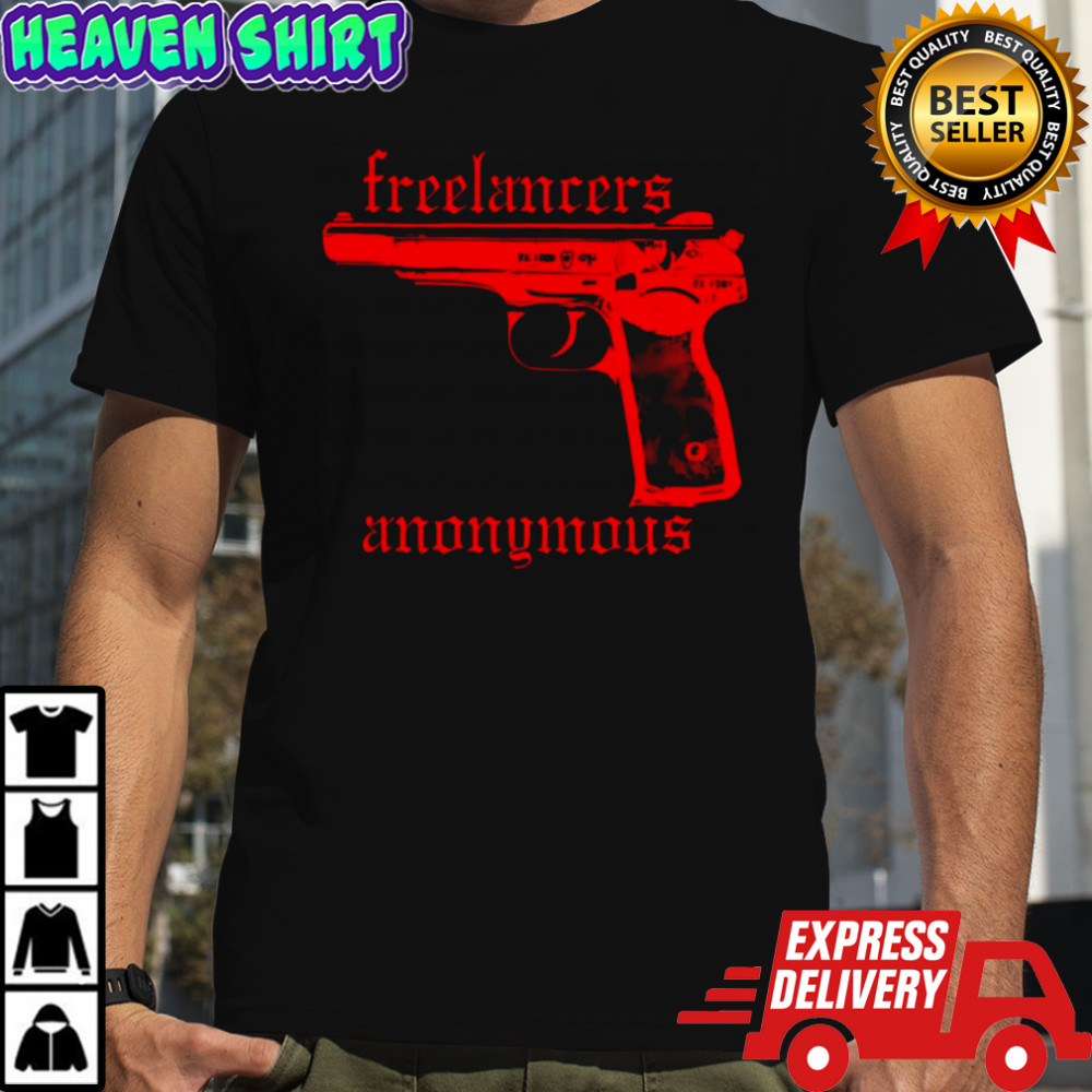 Original Freelancers Red Gun shirt