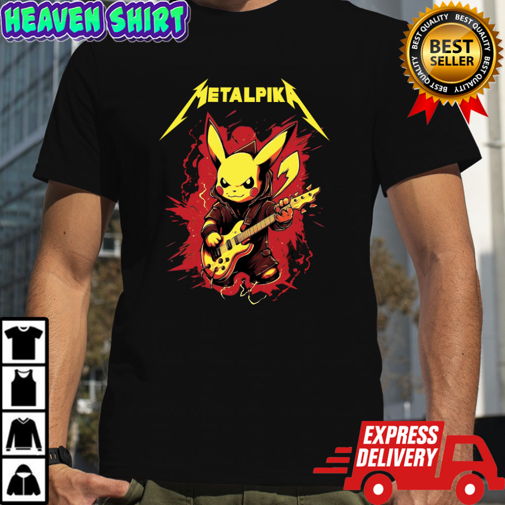 Original Metallica Pikachu Metalpika Shirt