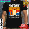 Otters I’m Not Arguing I’m Explaining Why I’m Right vintage shirt