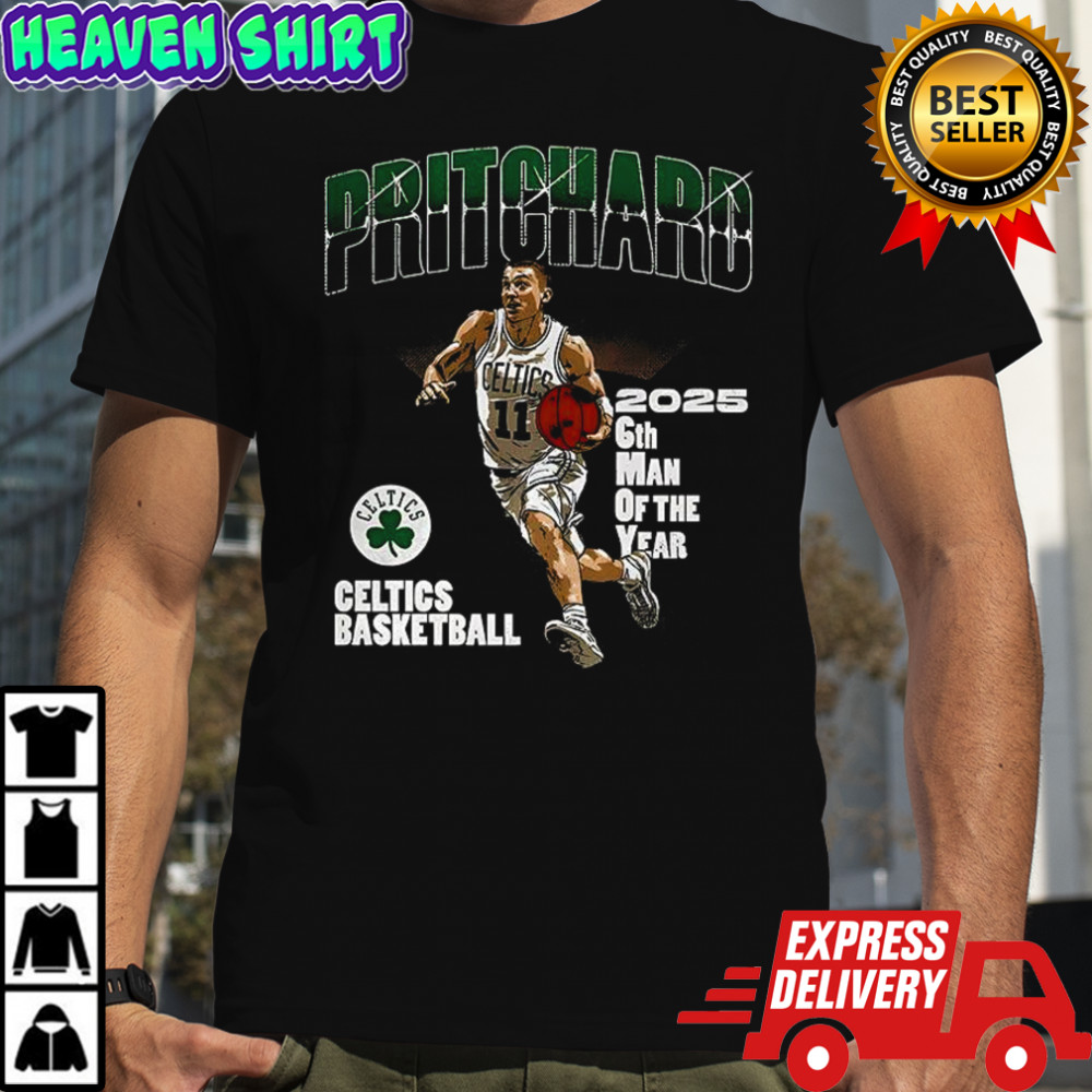 Payton Pritchard Boston Celtics NBA 2025 6th Man Of The Year number 11 shirt