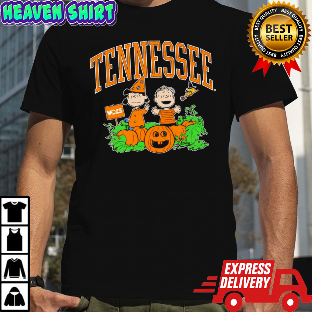 Peanuts x Tennessee Great Pumpkin halloween T-shirts