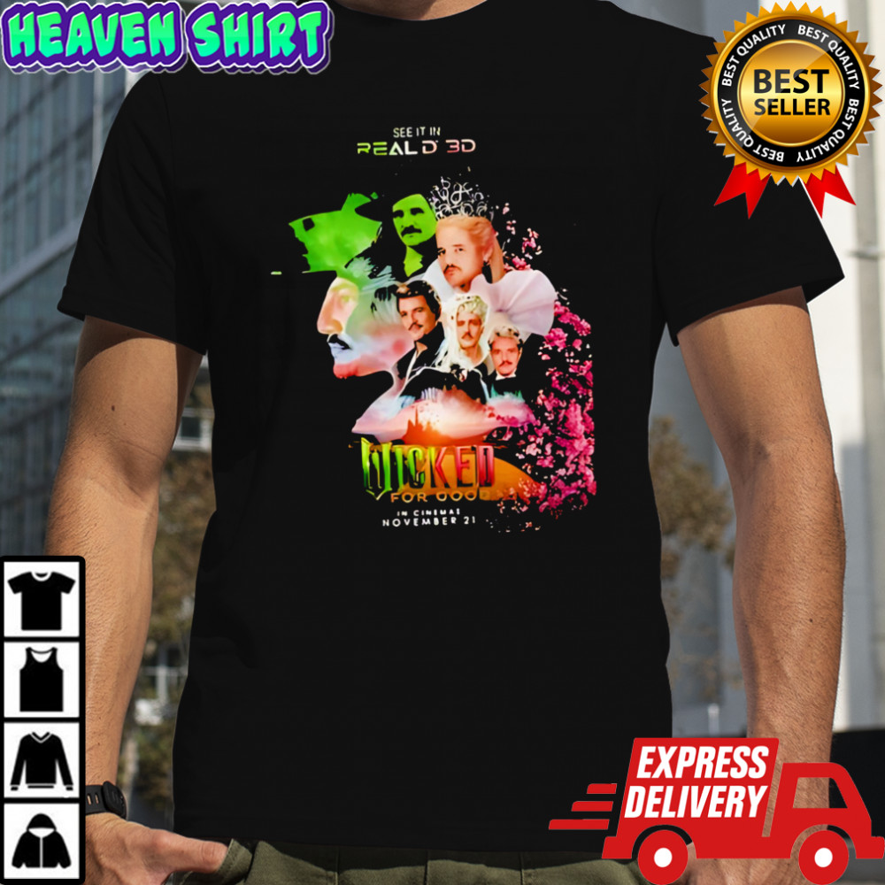 Pedro Pascal Wicked Shirt Wicked For Good T-shirt
