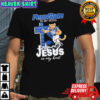 Penn State Nittany Lions in my veins Jesus in my heart lion mascot logo shirt
