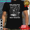 Philadelphia 76ers beat Boston Celtics the time is now Sixers Death Halloween shirt