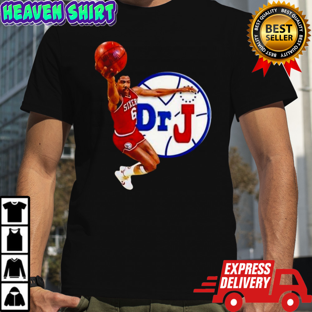 Philadelphia 76ers Dr. J Dunk T-Shirt