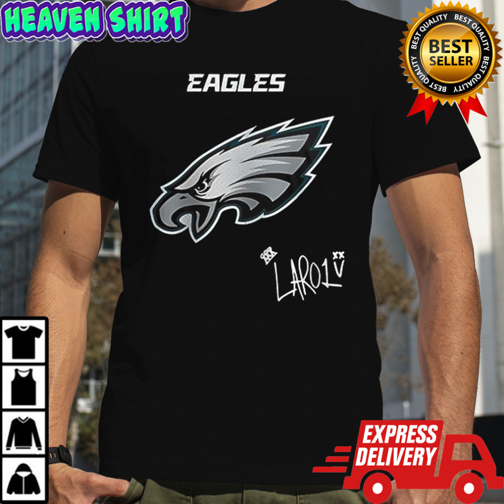 Philadelphia Eagles Kid LAROI Berlin Game 2025 logo shirt