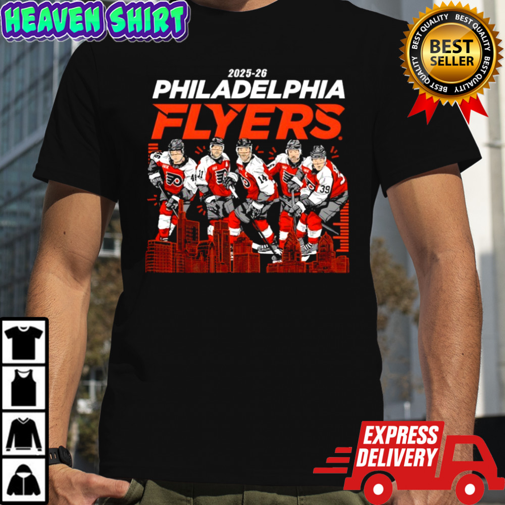 Philadelphia Flyers hockey 2025-26 shirt