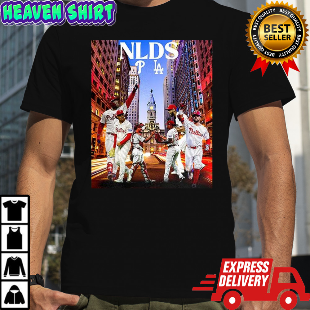 Philadelphia Phillies vs Los Angeles Dodgers NLDS shirt