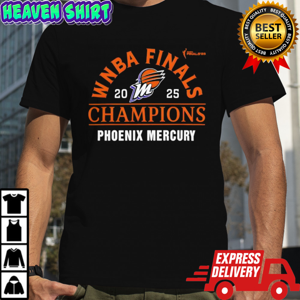 Phoenix Mercury Merch 2025 WNBA Finals Champions shirt