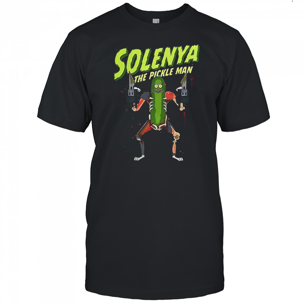 Pickle Rick and Morty Solenya The Pickle Man shirt