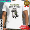 Pickles and Panic Attacks Mental health Retro Raccoon shirt