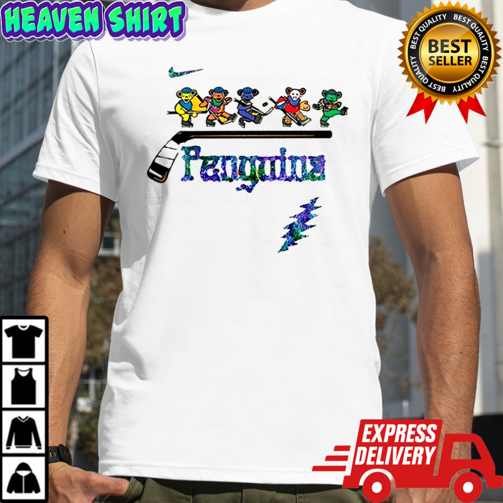 Pittsburgh Penguins x Grateful Dead Night 2025 logo shirt