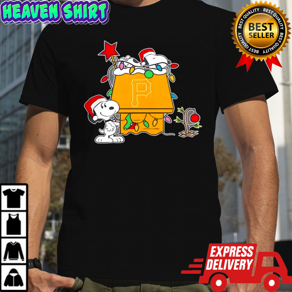 Pittsburgh Pirates Snoopy Christmas Holiday shirt
