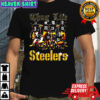 Pittsburgh Steelers fooball Thug Life horror Halloween characters shirt
