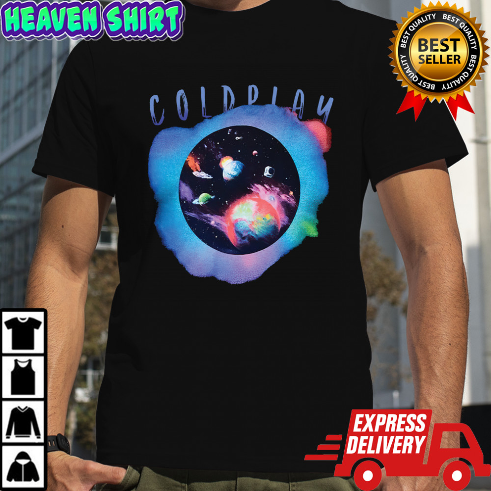 Planet Glow Tour Coldplay shirt