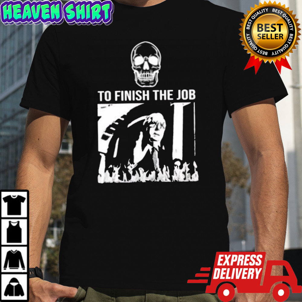 Poblano Is Back To Finish The Job Skull vintage shirt