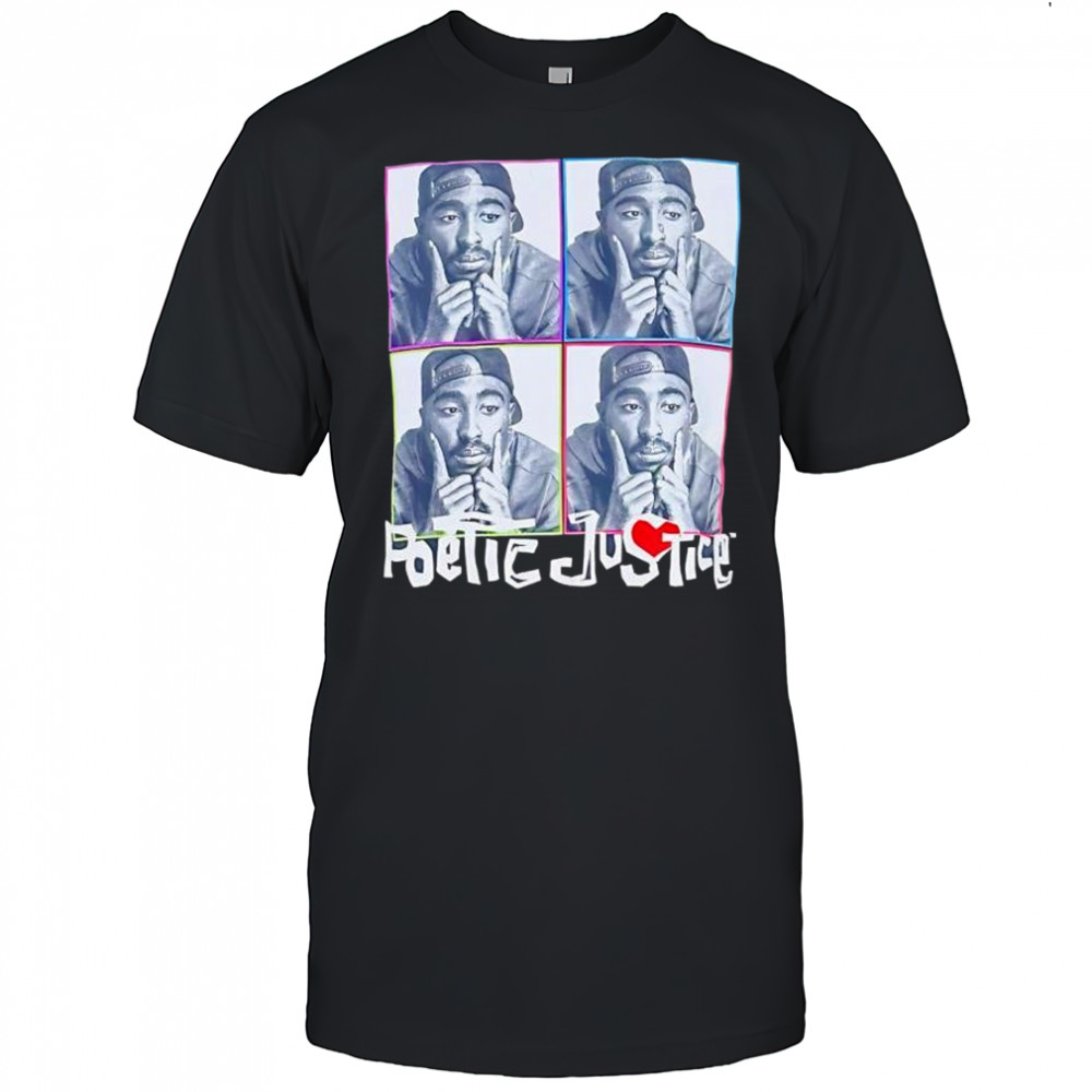 Poetic Justice Tupac 2Pac graphic shirt