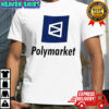 Polymarket prediction market logo shirt