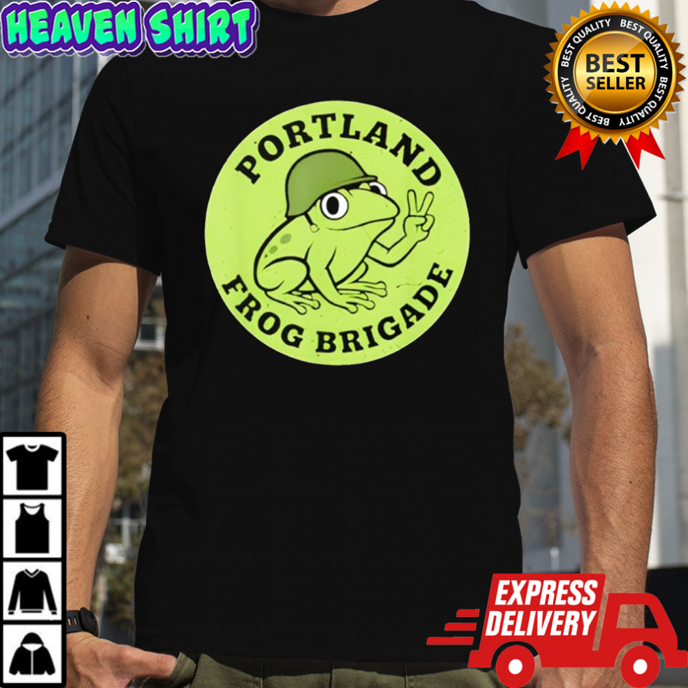 Portland Frog Brigade Protest shirt