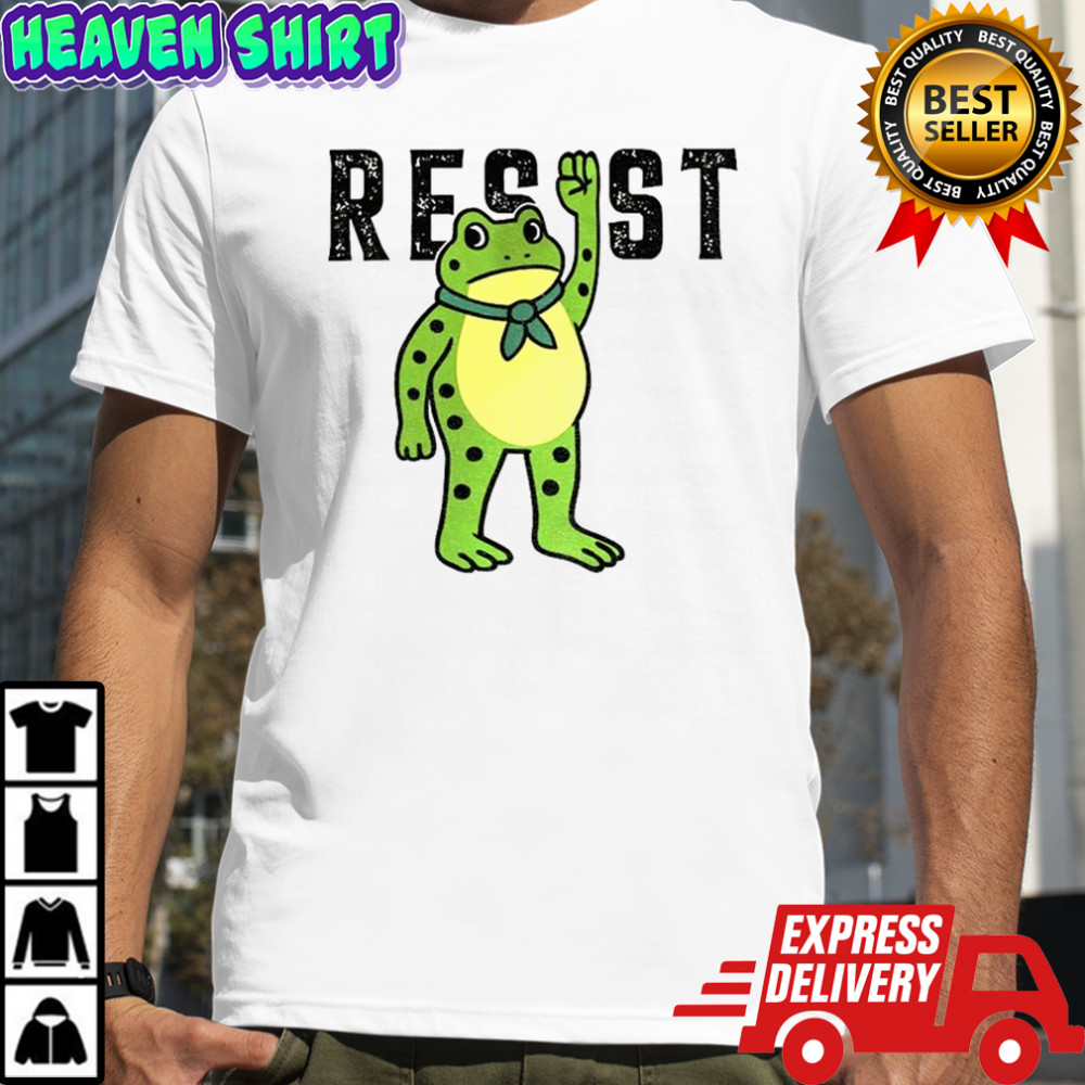 Portland Frog Free Portland Resist Frog shirt