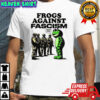 Portland frog frogs against fascism fuck ICE shirt