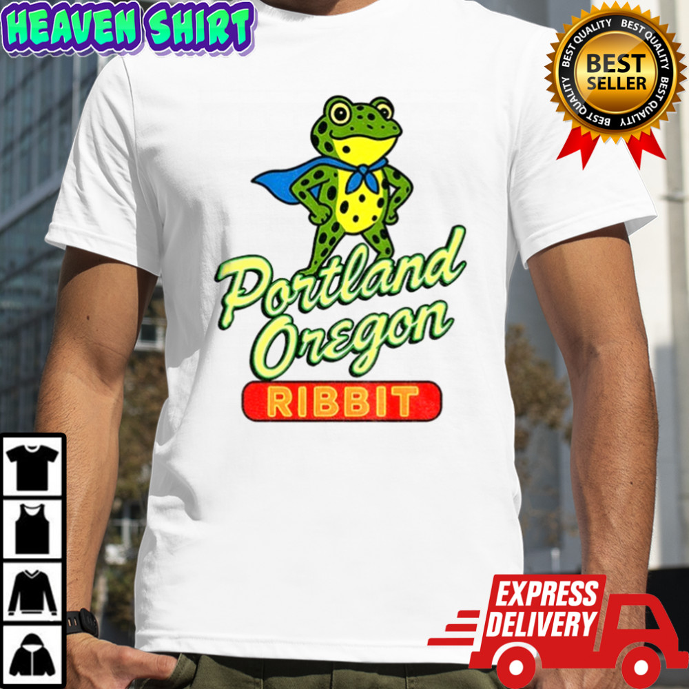Portland Frog Portland Oregon Ribbit shirt