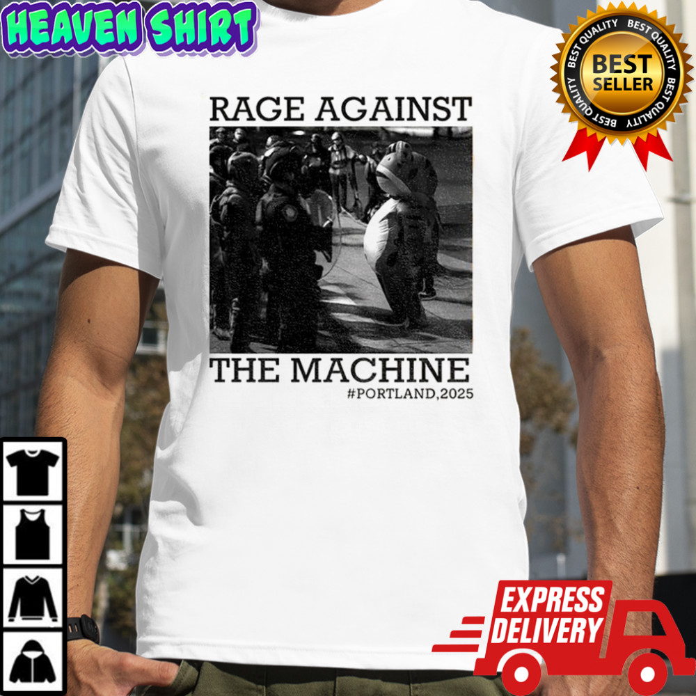 Portland Frog Protest Rage Against The Machine Poland 2025 shirt