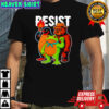 Portland Frog Protester Resist Animals shirt