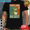 Portland Frog resist 86 47 vintage shirt