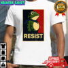 Portland Frog Resist Anti-Fascism Political Graphic shirt