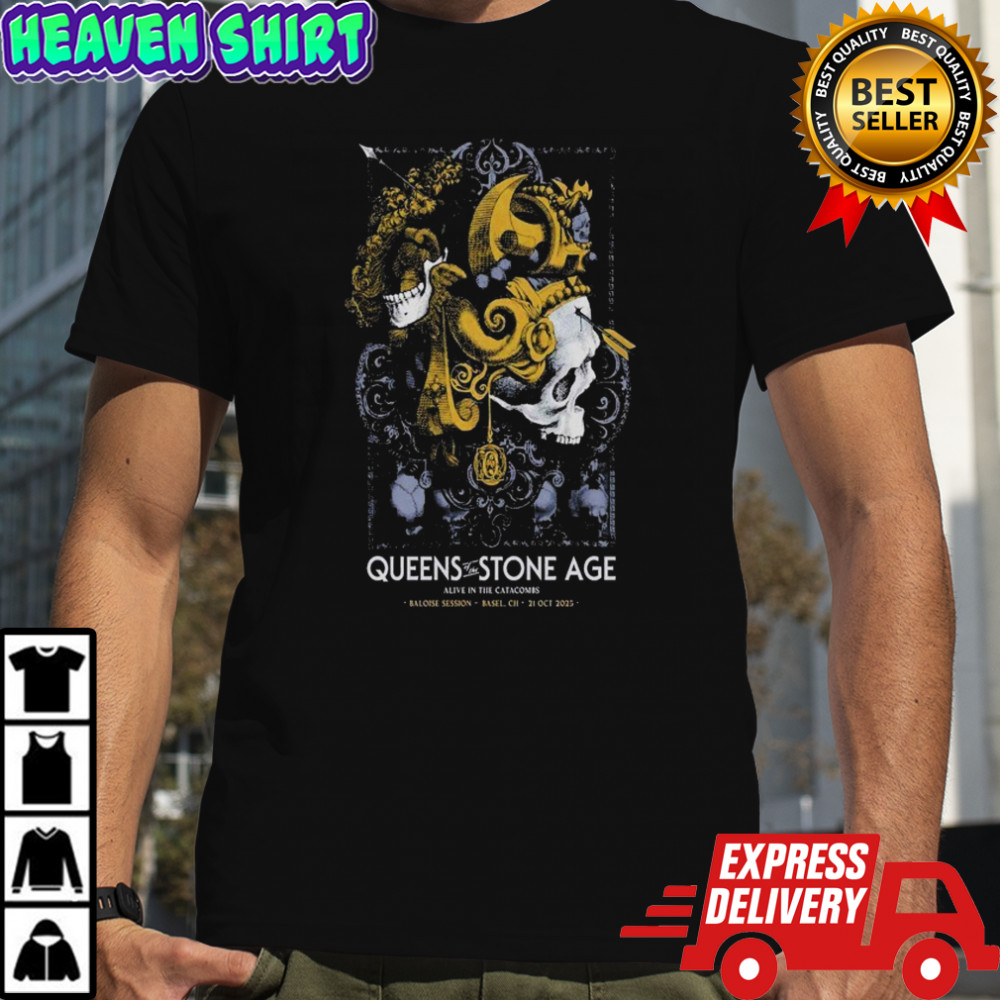 Queens Of The Stone Age Basel, Switzerland October 21 2025 T-shirt