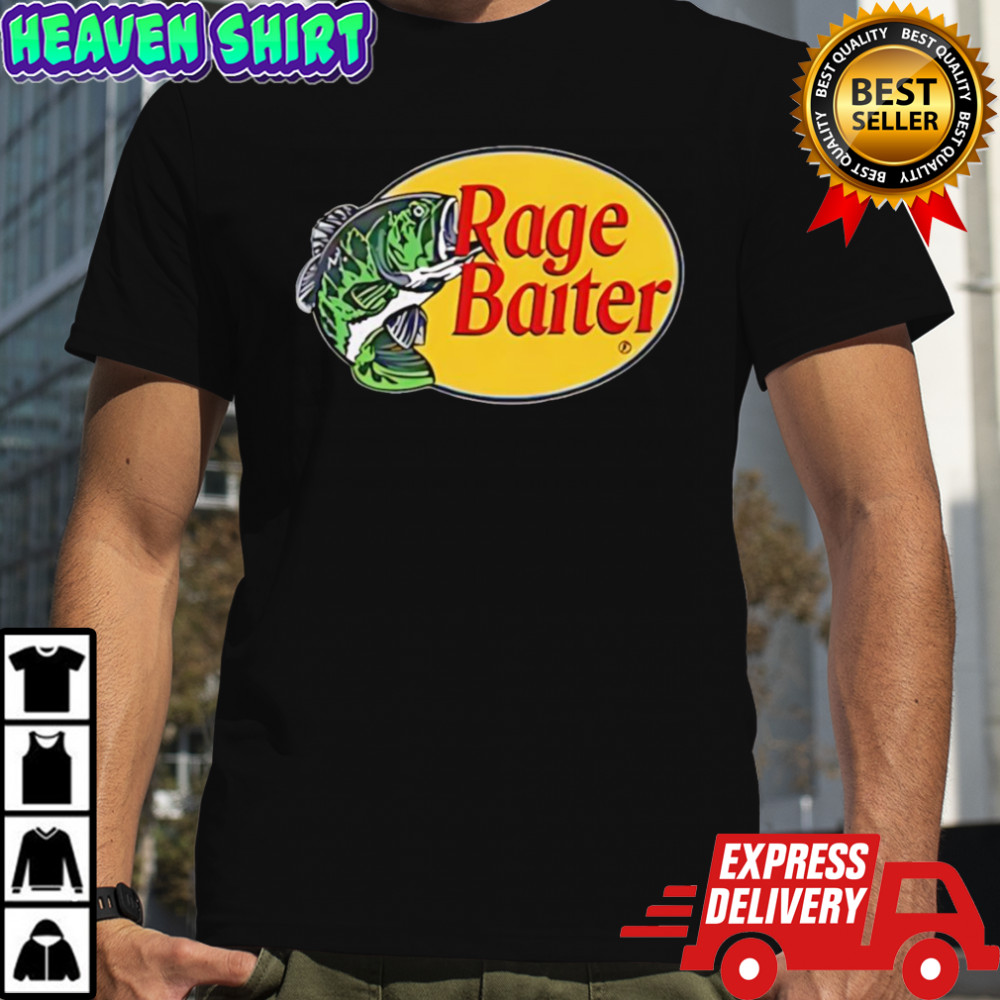 Rage baiter fish shirt