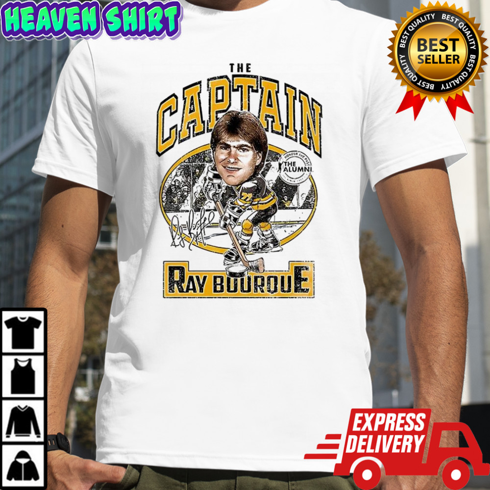 Ray Bourque NHL Alumni Association The captain signature vintage shirt