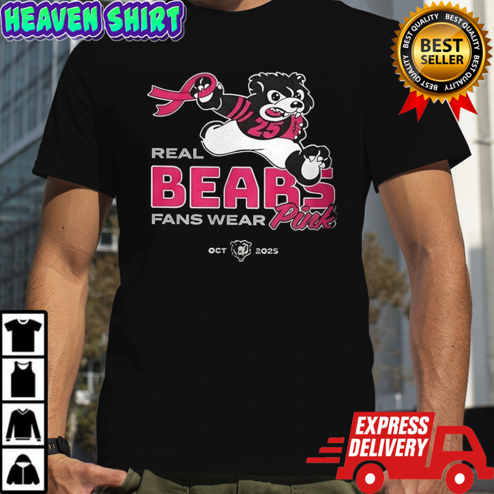 Real Bears fans Wear Pink 2025 shirt