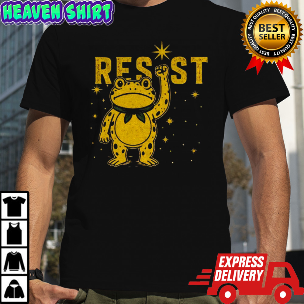 Resist Frog Free Portland shirt